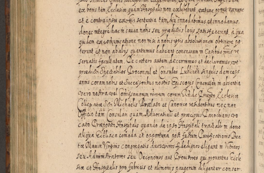 Zdjęcie nr 1347 dla obiektu archiwalnego: Acta actorum, causarum spiritualium, civilium, criminalium, obligationum, quietationum, inscpritionum, cessionum, decimarum, testamentorum R. D. Martini Szyszkowski, episcopi Cracoviensis, ducis Severiensis in annis 1624 - 1626. Tomus tertius.