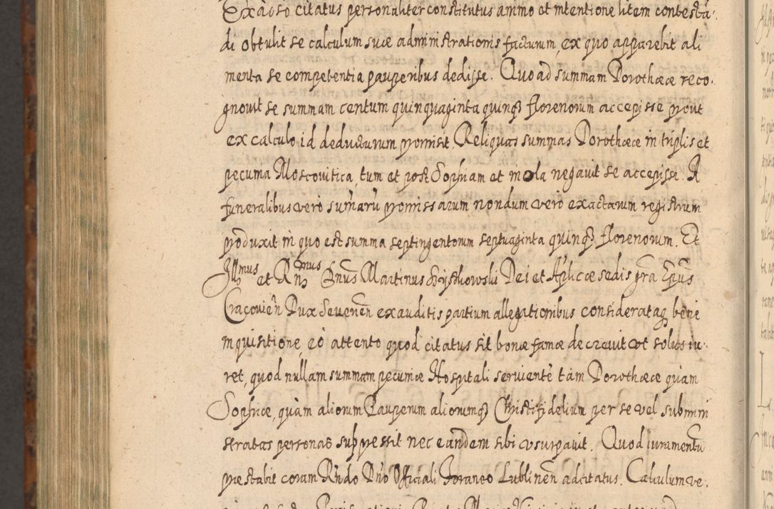 Zdjęcie nr 1337 dla obiektu archiwalnego: Acta actorum, causarum spiritualium, civilium, criminalium, obligationum, quietationum, inscpritionum, cessionum, decimarum, testamentorum R. D. Martini Szyszkowski, episcopi Cracoviensis, ducis Severiensis in annis 1624 - 1626. Tomus tertius.