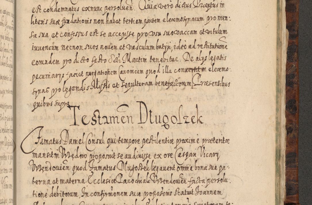 Zdjęcie nr 1328 dla obiektu archiwalnego: Acta actorum, causarum spiritualium, civilium, criminalium, obligationum, quietationum, inscpritionum, cessionum, decimarum, testamentorum R. D. Martini Szyszkowski, episcopi Cracoviensis, ducis Severiensis in annis 1624 - 1626. Tomus tertius.