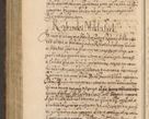 Zdjęcie nr 1323 dla obiektu archiwalnego: Acta actorum, causarum spiritualium, civilium, criminalium, obligationum, quietationum, inscpritionum, cessionum, decimarum, testamentorum R. D. Martini Szyszkowski, episcopi Cracoviensis, ducis Severiensis in annis 1624 - 1626. Tomus tertius.