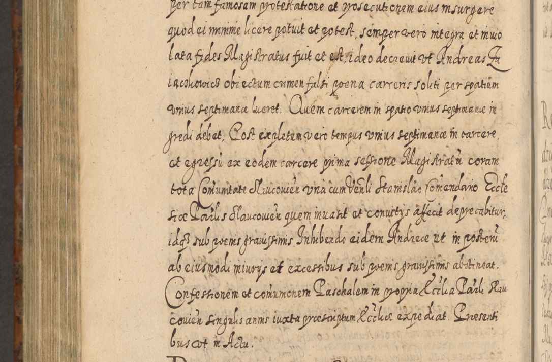 Zdjęcie nr 1315 dla obiektu archiwalnego: Acta actorum, causarum spiritualium, civilium, criminalium, obligationum, quietationum, inscpritionum, cessionum, decimarum, testamentorum R. D. Martini Szyszkowski, episcopi Cracoviensis, ducis Severiensis in annis 1624 - 1626. Tomus tertius.