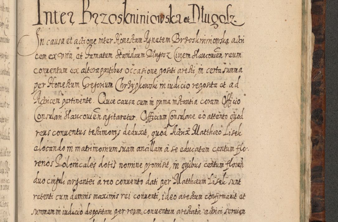 Zdjęcie nr 1312 dla obiektu archiwalnego: Acta actorum, causarum spiritualium, civilium, criminalium, obligationum, quietationum, inscpritionum, cessionum, decimarum, testamentorum R. D. Martini Szyszkowski, episcopi Cracoviensis, ducis Severiensis in annis 1624 - 1626. Tomus tertius.