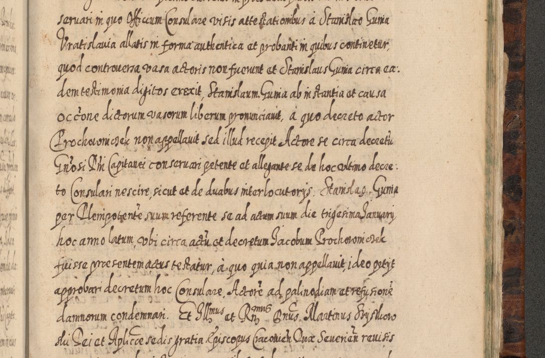 Zdjęcie nr 1310 dla obiektu archiwalnego: Acta actorum, causarum spiritualium, civilium, criminalium, obligationum, quietationum, inscpritionum, cessionum, decimarum, testamentorum R. D. Martini Szyszkowski, episcopi Cracoviensis, ducis Severiensis in annis 1624 - 1626. Tomus tertius.