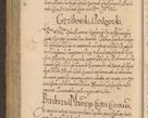 Zdjęcie nr 1303 dla obiektu archiwalnego: Acta actorum, causarum spiritualium, civilium, criminalium, obligationum, quietationum, inscpritionum, cessionum, decimarum, testamentorum R. D. Martini Szyszkowski, episcopi Cracoviensis, ducis Severiensis in annis 1624 - 1626. Tomus tertius.