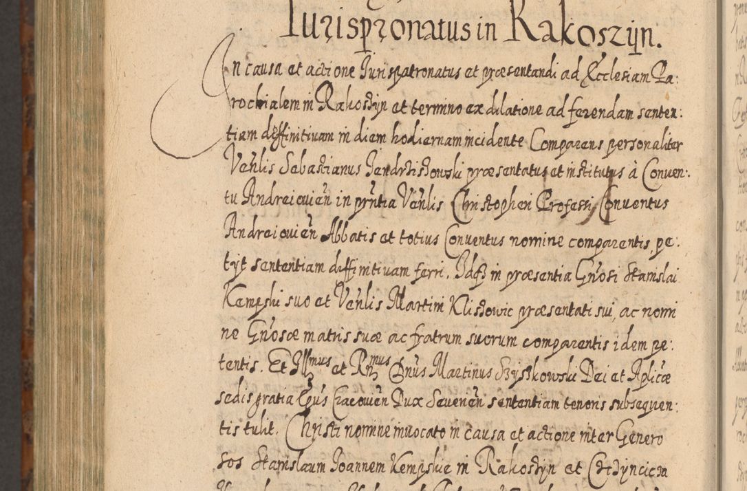 Zdjęcie nr 1301 dla obiektu archiwalnego: Acta actorum, causarum spiritualium, civilium, criminalium, obligationum, quietationum, inscpritionum, cessionum, decimarum, testamentorum R. D. Martini Szyszkowski, episcopi Cracoviensis, ducis Severiensis in annis 1624 - 1626. Tomus tertius.