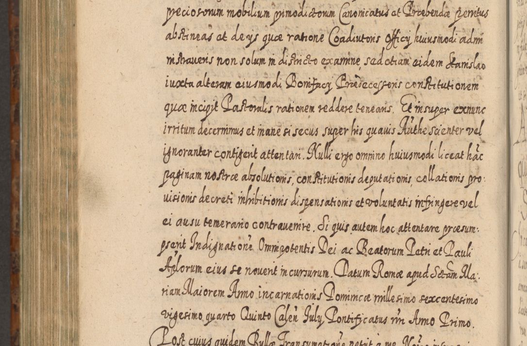 Zdjęcie nr 1291 dla obiektu archiwalnego: Acta actorum, causarum spiritualium, civilium, criminalium, obligationum, quietationum, inscpritionum, cessionum, decimarum, testamentorum R. D. Martini Szyszkowski, episcopi Cracoviensis, ducis Severiensis in annis 1624 - 1626. Tomus tertius.
