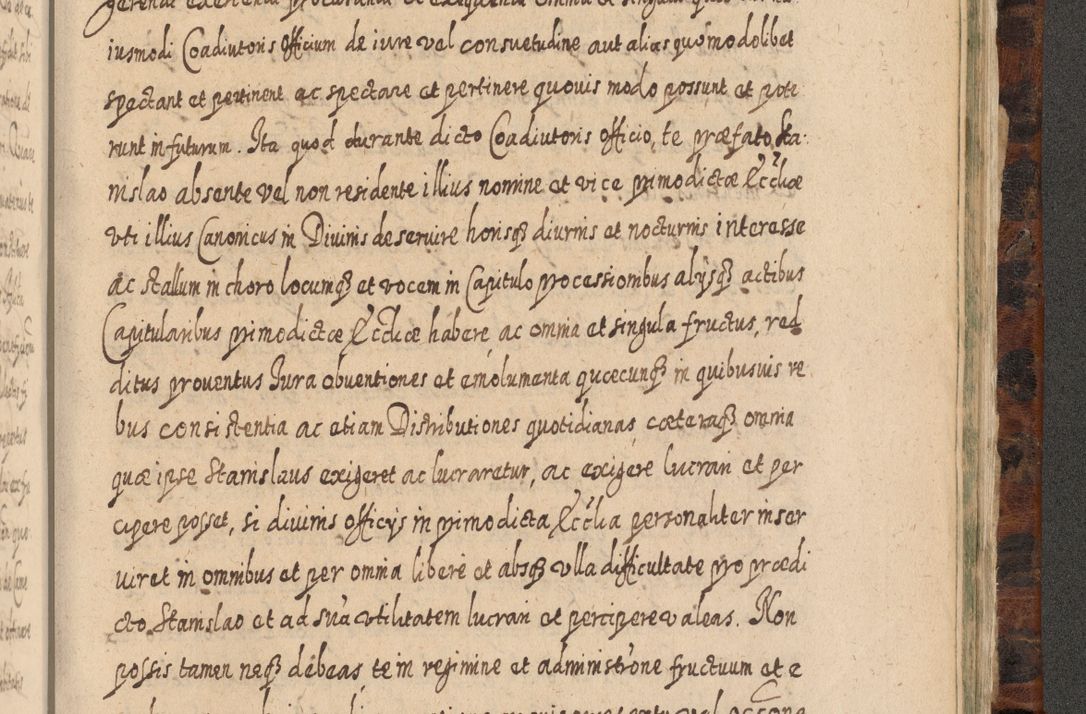 Zdjęcie nr 1286 dla obiektu archiwalnego: Acta actorum, causarum spiritualium, civilium, criminalium, obligationum, quietationum, inscpritionum, cessionum, decimarum, testamentorum R. D. Martini Szyszkowski, episcopi Cracoviensis, ducis Severiensis in annis 1624 - 1626. Tomus tertius.