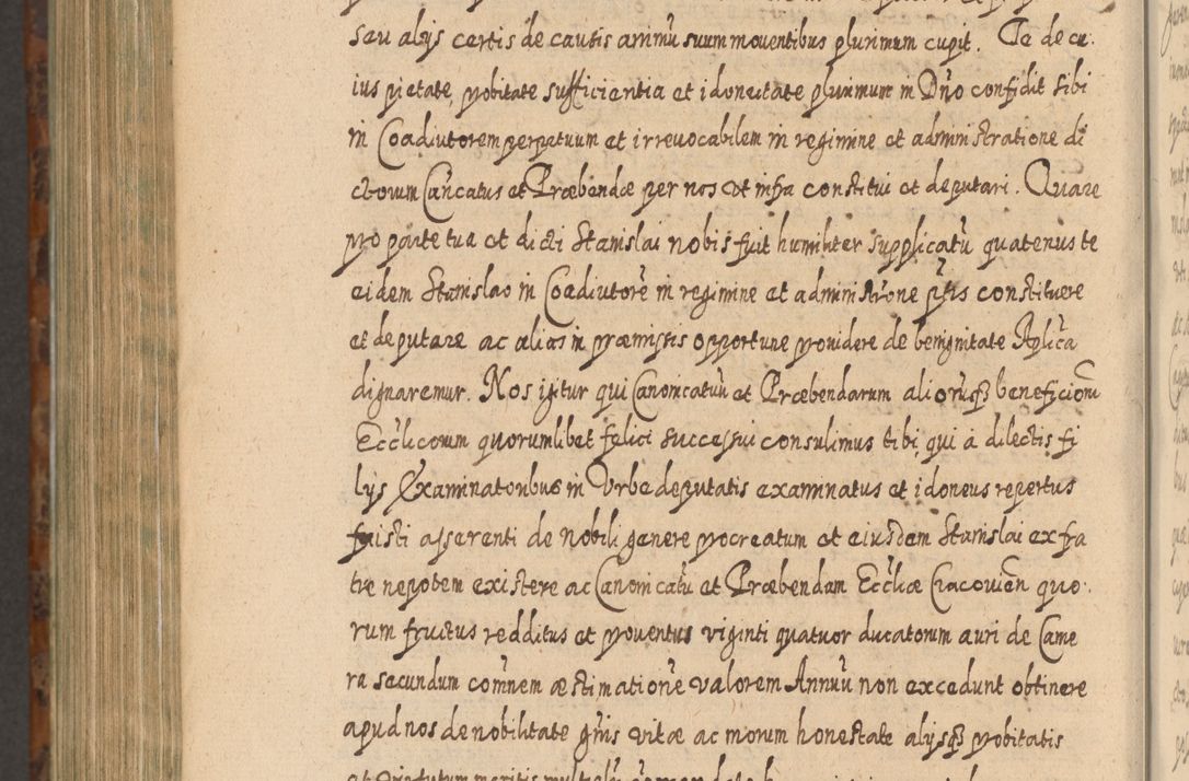 Zdjęcie nr 1285 dla obiektu archiwalnego: Acta actorum, causarum spiritualium, civilium, criminalium, obligationum, quietationum, inscpritionum, cessionum, decimarum, testamentorum R. D. Martini Szyszkowski, episcopi Cracoviensis, ducis Severiensis in annis 1624 - 1626. Tomus tertius.