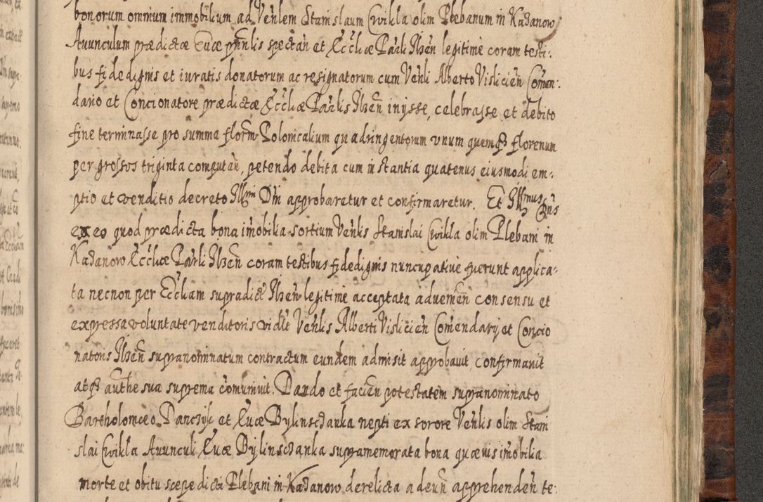 Zdjęcie nr 1270 dla obiektu archiwalnego: Acta actorum, causarum spiritualium, civilium, criminalium, obligationum, quietationum, inscpritionum, cessionum, decimarum, testamentorum R. D. Martini Szyszkowski, episcopi Cracoviensis, ducis Severiensis in annis 1624 - 1626. Tomus tertius.