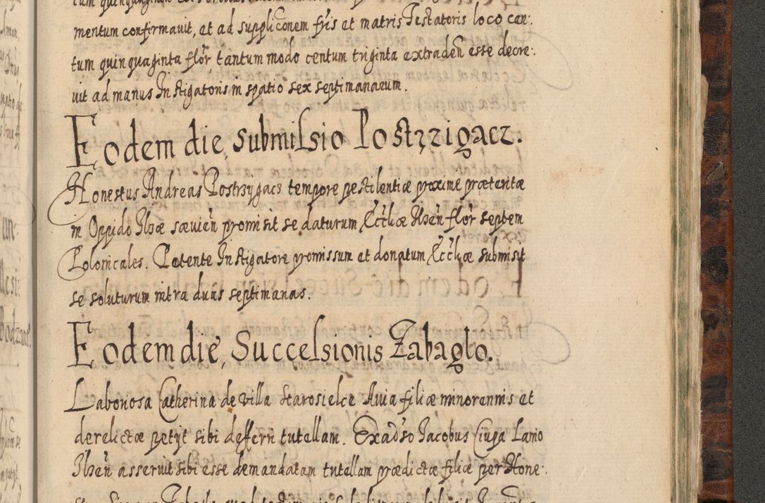 Zdjęcie nr 1258 dla obiektu archiwalnego: Acta actorum, causarum spiritualium, civilium, criminalium, obligationum, quietationum, inscpritionum, cessionum, decimarum, testamentorum R. D. Martini Szyszkowski, episcopi Cracoviensis, ducis Severiensis in annis 1624 - 1626. Tomus tertius.