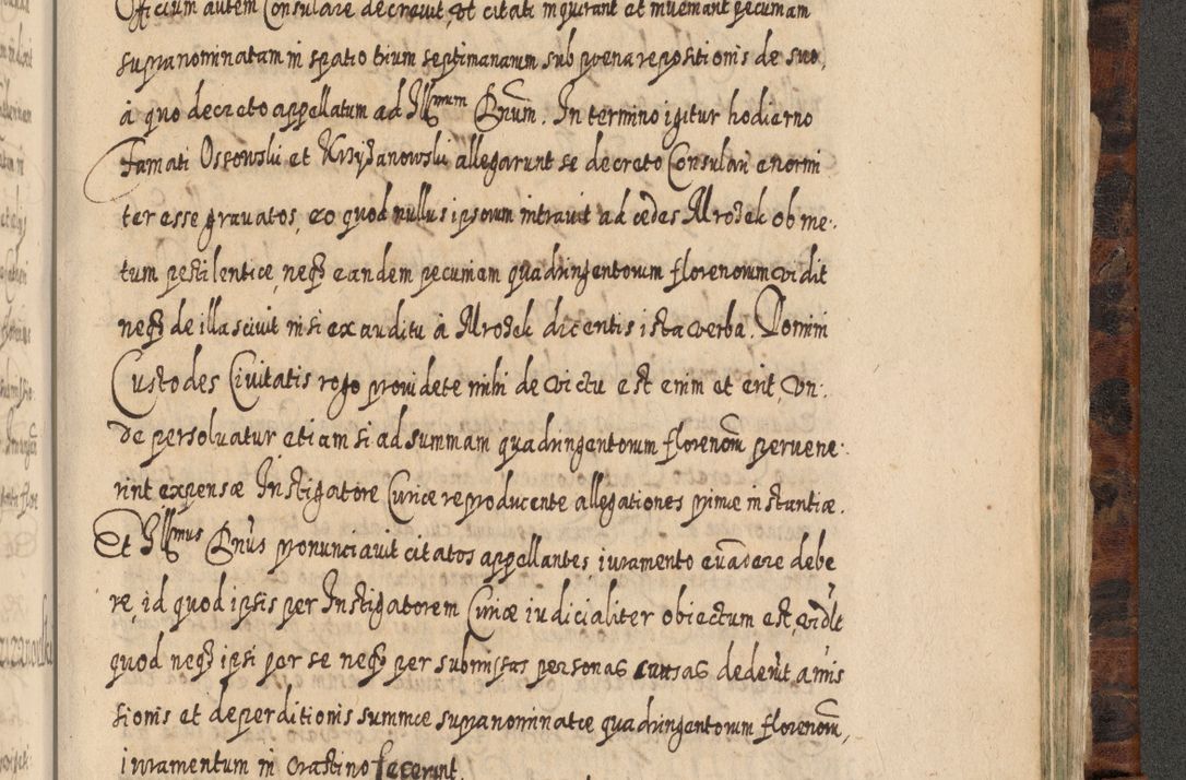 Zdjęcie nr 1244 dla obiektu archiwalnego: Acta actorum, causarum spiritualium, civilium, criminalium, obligationum, quietationum, inscpritionum, cessionum, decimarum, testamentorum R. D. Martini Szyszkowski, episcopi Cracoviensis, ducis Severiensis in annis 1624 - 1626. Tomus tertius.