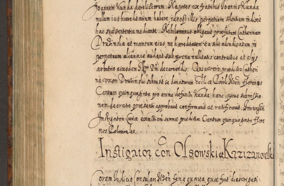 Zdjęcie nr 1243 dla obiektu archiwalnego: Acta actorum, causarum spiritualium, civilium, criminalium, obligationum, quietationum, inscpritionum, cessionum, decimarum, testamentorum R. D. Martini Szyszkowski, episcopi Cracoviensis, ducis Severiensis in annis 1624 - 1626. Tomus tertius.