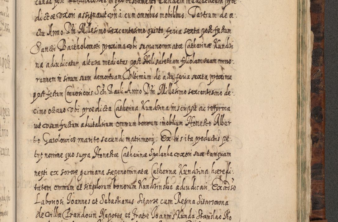 Zdjęcie nr 1242 dla obiektu archiwalnego: Acta actorum, causarum spiritualium, civilium, criminalium, obligationum, quietationum, inscpritionum, cessionum, decimarum, testamentorum R. D. Martini Szyszkowski, episcopi Cracoviensis, ducis Severiensis in annis 1624 - 1626. Tomus tertius.