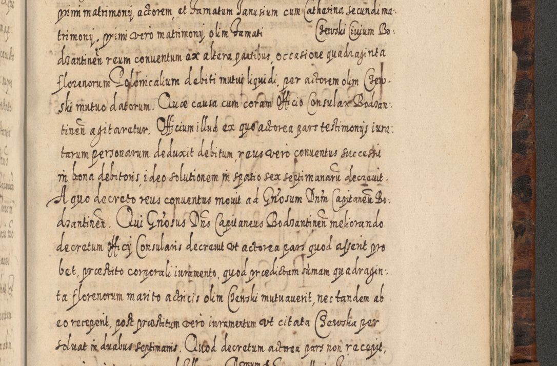 Zdjęcie nr 1240 dla obiektu archiwalnego: Acta actorum, causarum spiritualium, civilium, criminalium, obligationum, quietationum, inscpritionum, cessionum, decimarum, testamentorum R. D. Martini Szyszkowski, episcopi Cracoviensis, ducis Severiensis in annis 1624 - 1626. Tomus tertius.