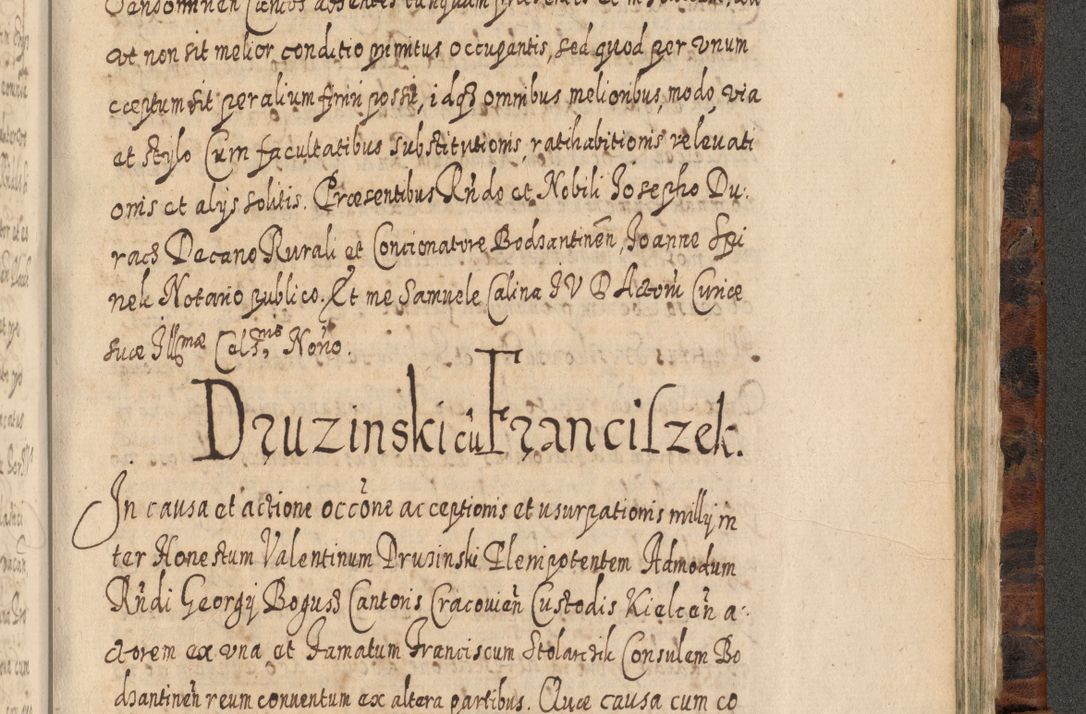 Zdjęcie nr 1238 dla obiektu archiwalnego: Acta actorum, causarum spiritualium, civilium, criminalium, obligationum, quietationum, inscpritionum, cessionum, decimarum, testamentorum R. D. Martini Szyszkowski, episcopi Cracoviensis, ducis Severiensis in annis 1624 - 1626. Tomus tertius.