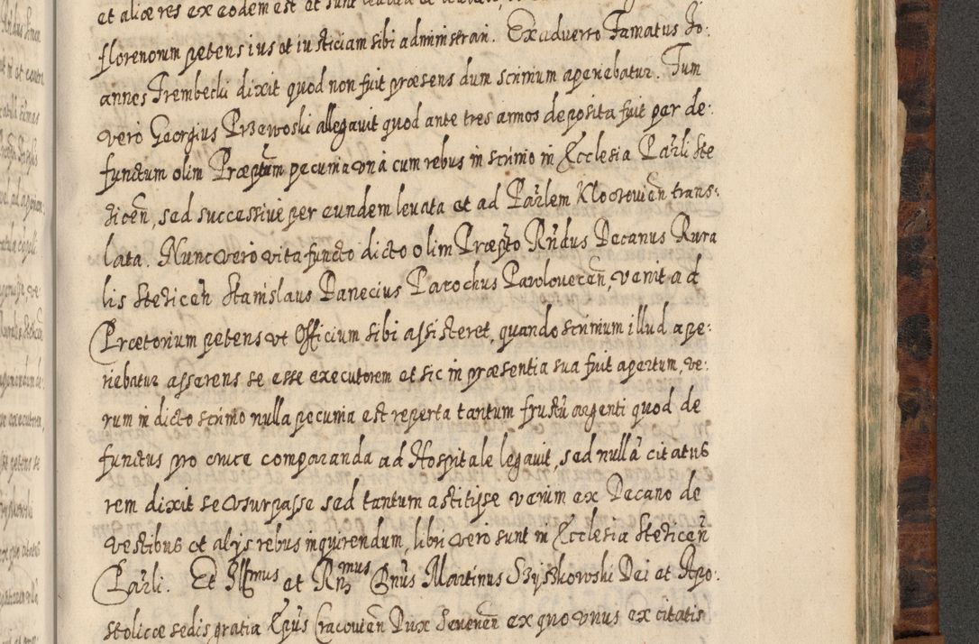 Zdjęcie nr 1222 dla obiektu archiwalnego: Acta actorum, causarum spiritualium, civilium, criminalium, obligationum, quietationum, inscpritionum, cessionum, decimarum, testamentorum R. D. Martini Szyszkowski, episcopi Cracoviensis, ducis Severiensis in annis 1624 - 1626. Tomus tertius.
