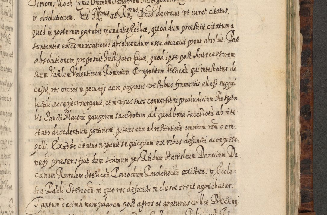 Zdjęcie nr 1220 dla obiektu archiwalnego: Acta actorum, causarum spiritualium, civilium, criminalium, obligationum, quietationum, inscpritionum, cessionum, decimarum, testamentorum R. D. Martini Szyszkowski, episcopi Cracoviensis, ducis Severiensis in annis 1624 - 1626. Tomus tertius.