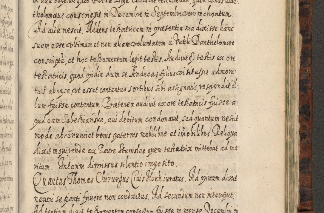 Zdjęcie nr 1216 dla obiektu archiwalnego: Acta actorum, causarum spiritualium, civilium, criminalium, obligationum, quietationum, inscpritionum, cessionum, decimarum, testamentorum R. D. Martini Szyszkowski, episcopi Cracoviensis, ducis Severiensis in annis 1624 - 1626. Tomus tertius.