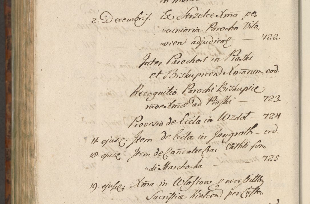 Zdjęcie nr 1497 dla obiektu archiwalnego: Acta actorum, causarum spiritualium, civilium, criminalium, obligationum, quietationum, inscpritionum, cessionum, decimarum, testamentorum R. D. Martini Szyszkowski, episcopi Cracoviensis, ducis Severiensis in annis 1624 - 1626. Tomus tertius.