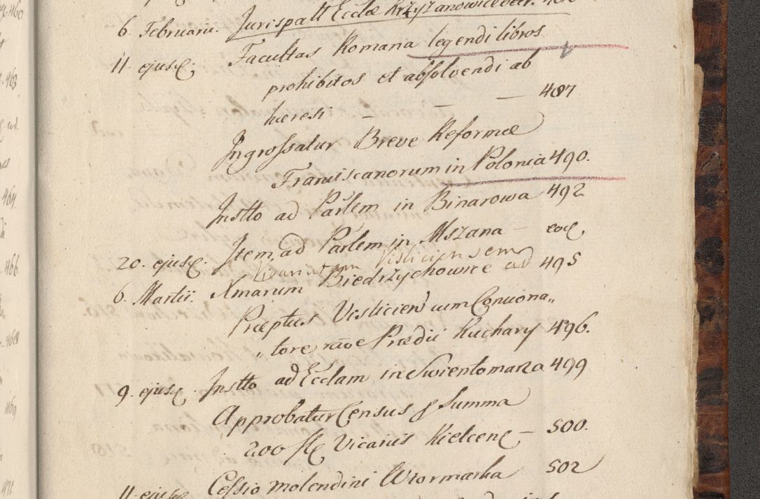 Zdjęcie nr 1484 dla obiektu archiwalnego: Acta actorum, causarum spiritualium, civilium, criminalium, obligationum, quietationum, inscpritionum, cessionum, decimarum, testamentorum R. D. Martini Szyszkowski, episcopi Cracoviensis, ducis Severiensis in annis 1624 - 1626. Tomus tertius.