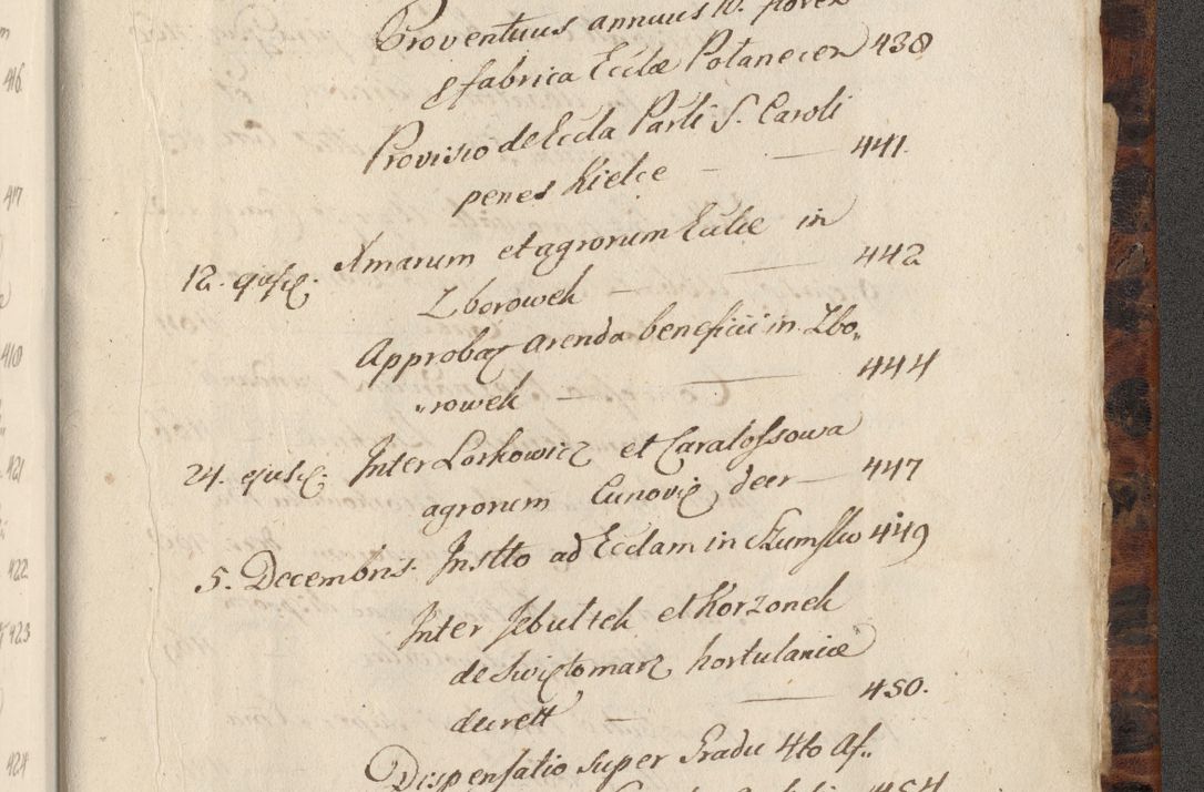 Zdjęcie nr 1482 dla obiektu archiwalnego: Acta actorum, causarum spiritualium, civilium, criminalium, obligationum, quietationum, inscpritionum, cessionum, decimarum, testamentorum R. D. Martini Szyszkowski, episcopi Cracoviensis, ducis Severiensis in annis 1624 - 1626. Tomus tertius.