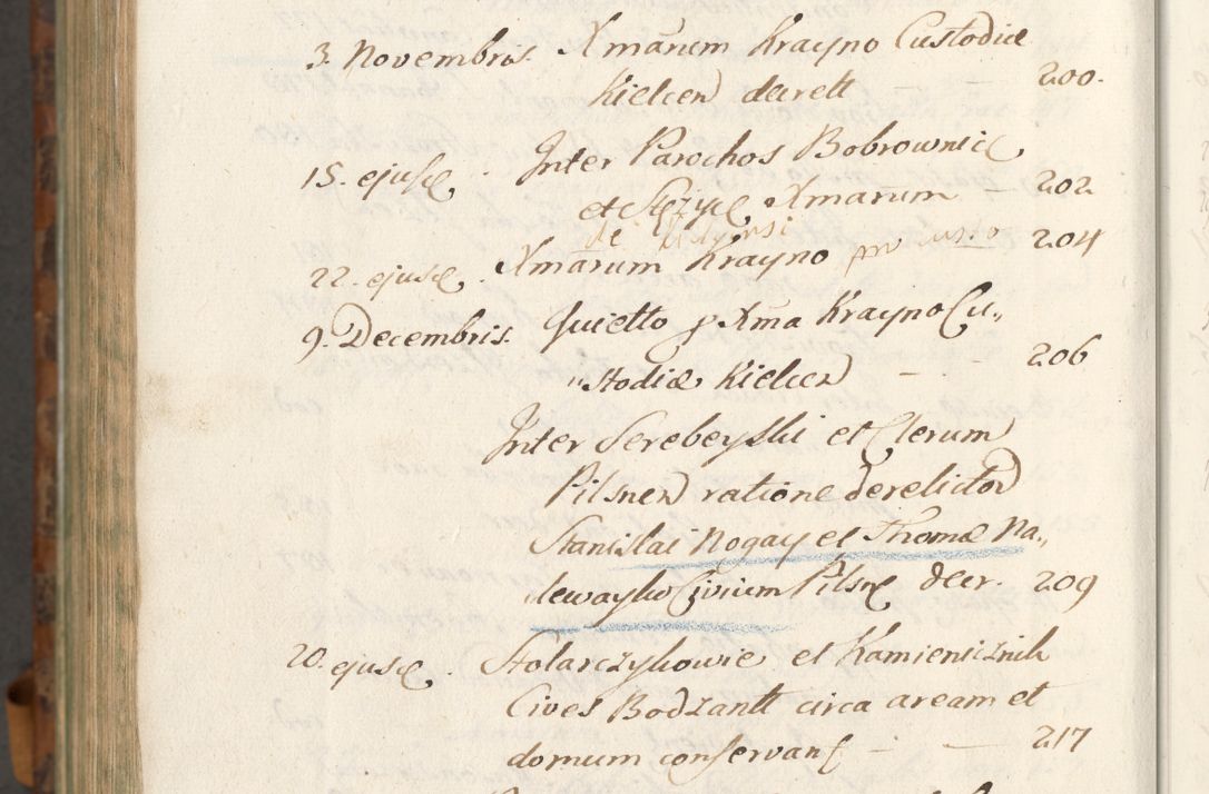 Zdjęcie nr 1473 dla obiektu archiwalnego: Acta actorum, causarum spiritualium, civilium, criminalium, obligationum, quietationum, inscpritionum, cessionum, decimarum, testamentorum R. D. Martini Szyszkowski, episcopi Cracoviensis, ducis Severiensis in annis 1624 - 1626. Tomus tertius.