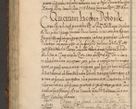Zdjęcie nr 1463 dla obiektu archiwalnego: Acta actorum, causarum spiritualium, civilium, criminalium, obligationum, quietationum, inscpritionum, cessionum, decimarum, testamentorum R. D. Martini Szyszkowski, episcopi Cracoviensis, ducis Severiensis in annis 1624 - 1626. Tomus tertius.