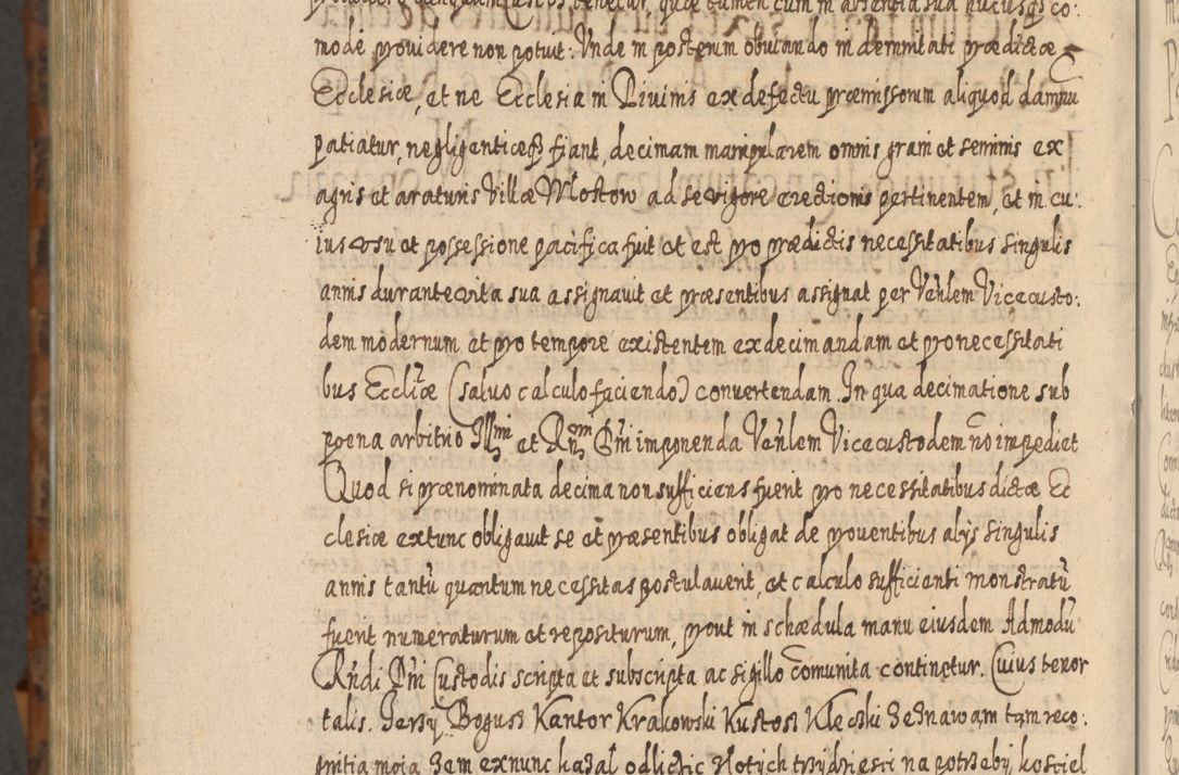 Zdjęcie nr 1459 dla obiektu archiwalnego: Acta actorum, causarum spiritualium, civilium, criminalium, obligationum, quietationum, inscpritionum, cessionum, decimarum, testamentorum R. D. Martini Szyszkowski, episcopi Cracoviensis, ducis Severiensis in annis 1624 - 1626. Tomus tertius.
