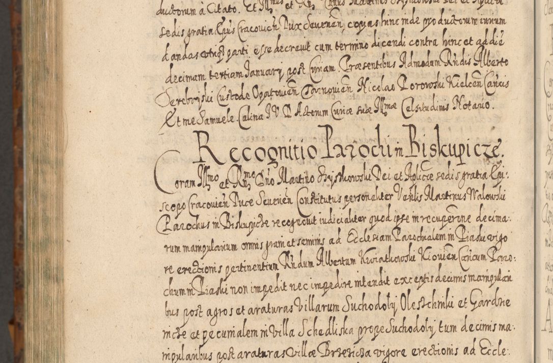 Zdjęcie nr 1455 dla obiektu archiwalnego: Acta actorum, causarum spiritualium, civilium, criminalium, obligationum, quietationum, inscpritionum, cessionum, decimarum, testamentorum R. D. Martini Szyszkowski, episcopi Cracoviensis, ducis Severiensis in annis 1624 - 1626. Tomus tertius.