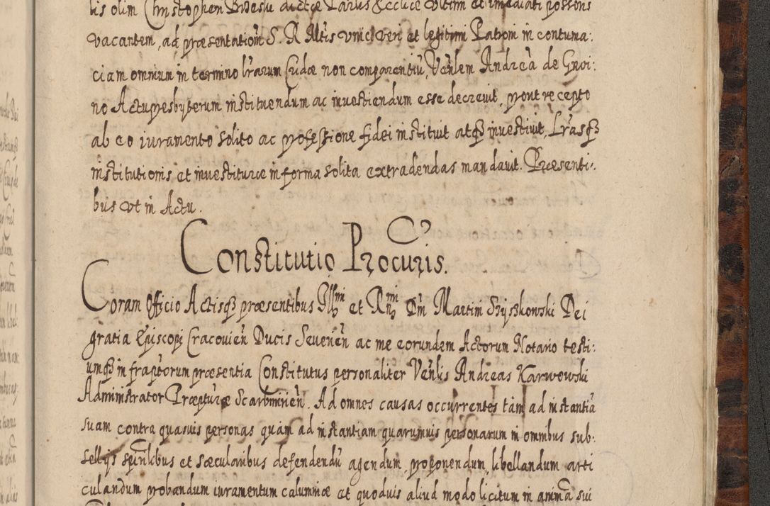 Zdjęcie nr 1442 dla obiektu archiwalnego: Acta actorum, causarum spiritualium, civilium, criminalium, obligationum, quietationum, inscpritionum, cessionum, decimarum, testamentorum R. D. Martini Szyszkowski, episcopi Cracoviensis, ducis Severiensis in annis 1624 - 1626. Tomus tertius.