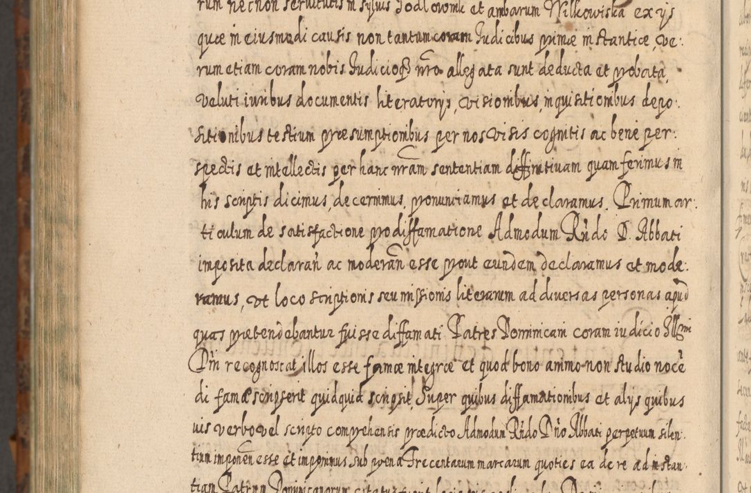 Zdjęcie nr 1437 dla obiektu archiwalnego: Acta actorum, causarum spiritualium, civilium, criminalium, obligationum, quietationum, inscpritionum, cessionum, decimarum, testamentorum R. D. Martini Szyszkowski, episcopi Cracoviensis, ducis Severiensis in annis 1624 - 1626. Tomus tertius.