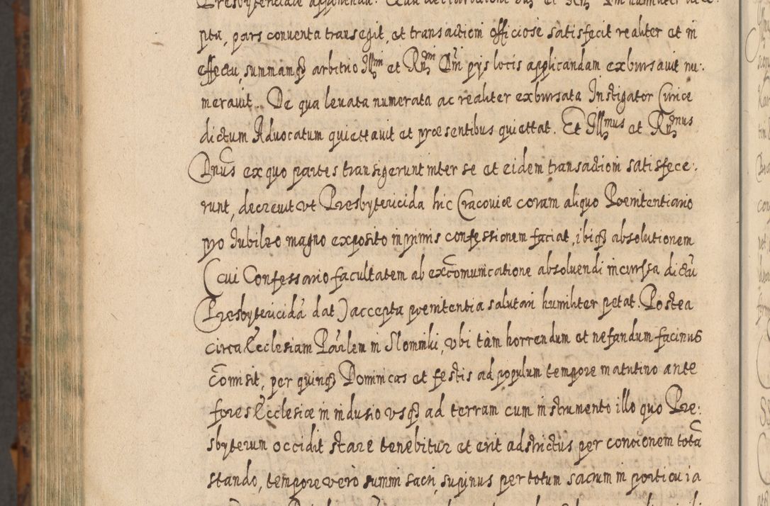 Zdjęcie nr 1435 dla obiektu archiwalnego: Acta actorum, causarum spiritualium, civilium, criminalium, obligationum, quietationum, inscpritionum, cessionum, decimarum, testamentorum R. D. Martini Szyszkowski, episcopi Cracoviensis, ducis Severiensis in annis 1624 - 1626. Tomus tertius.