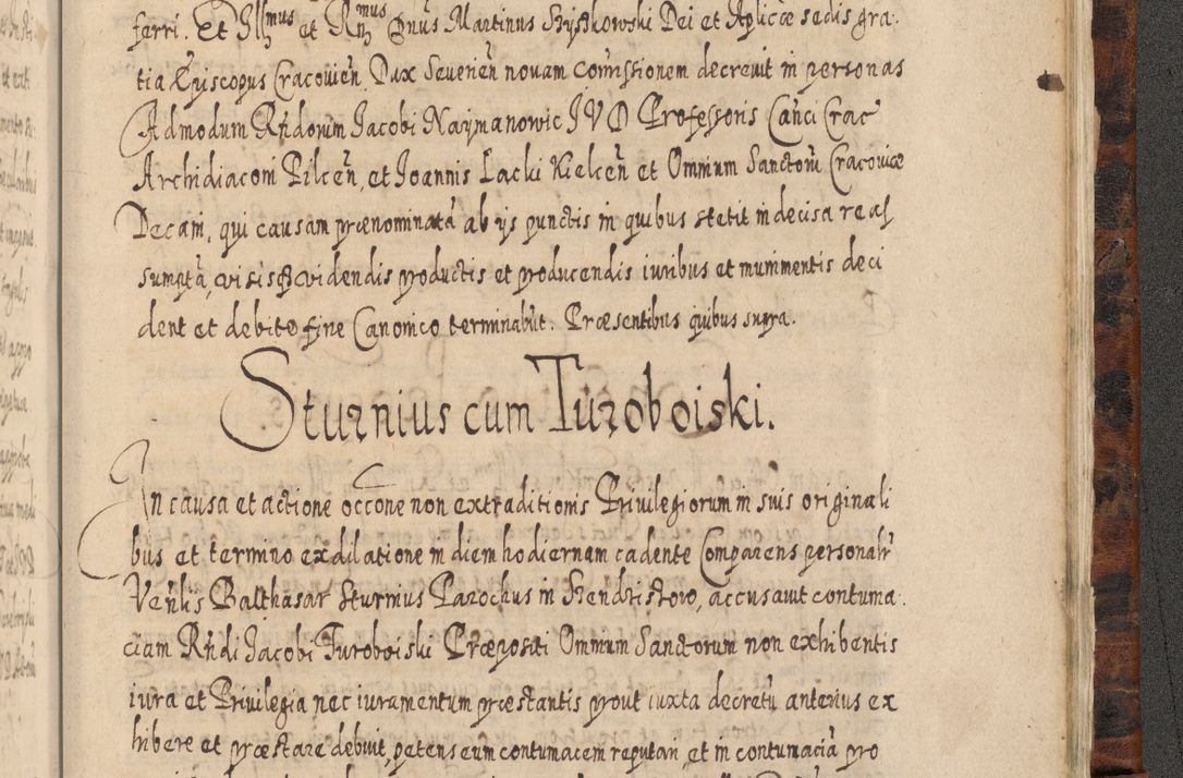 Zdjęcie nr 1428 dla obiektu archiwalnego: Acta actorum, causarum spiritualium, civilium, criminalium, obligationum, quietationum, inscpritionum, cessionum, decimarum, testamentorum R. D. Martini Szyszkowski, episcopi Cracoviensis, ducis Severiensis in annis 1624 - 1626. Tomus tertius.
