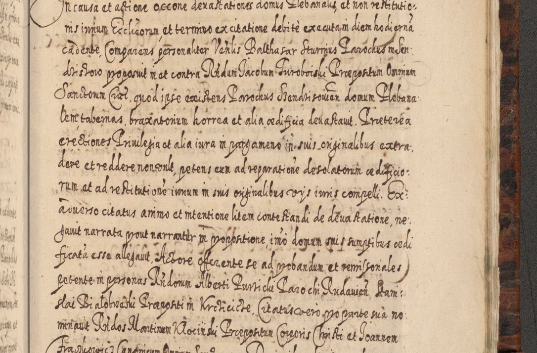 Zdjęcie nr 1424 dla obiektu archiwalnego: Acta actorum, causarum spiritualium, civilium, criminalium, obligationum, quietationum, inscpritionum, cessionum, decimarum, testamentorum R. D. Martini Szyszkowski, episcopi Cracoviensis, ducis Severiensis in annis 1624 - 1626. Tomus tertius.