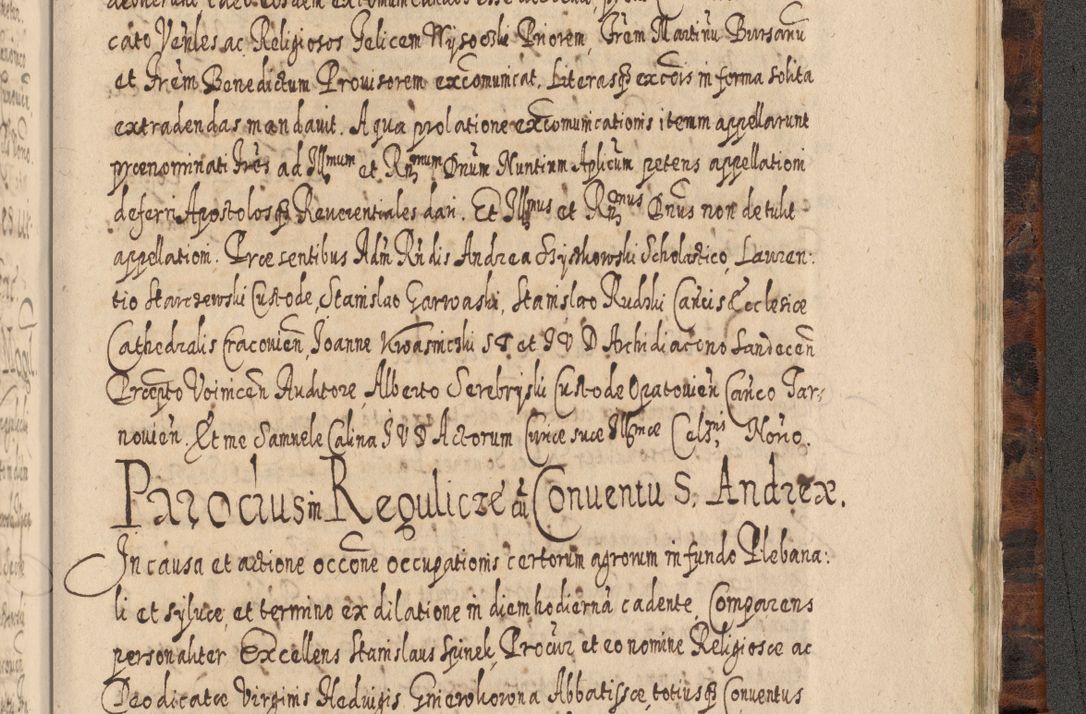 Zdjęcie nr 1422 dla obiektu archiwalnego: Acta actorum, causarum spiritualium, civilium, criminalium, obligationum, quietationum, inscpritionum, cessionum, decimarum, testamentorum R. D. Martini Szyszkowski, episcopi Cracoviensis, ducis Severiensis in annis 1624 - 1626. Tomus tertius.