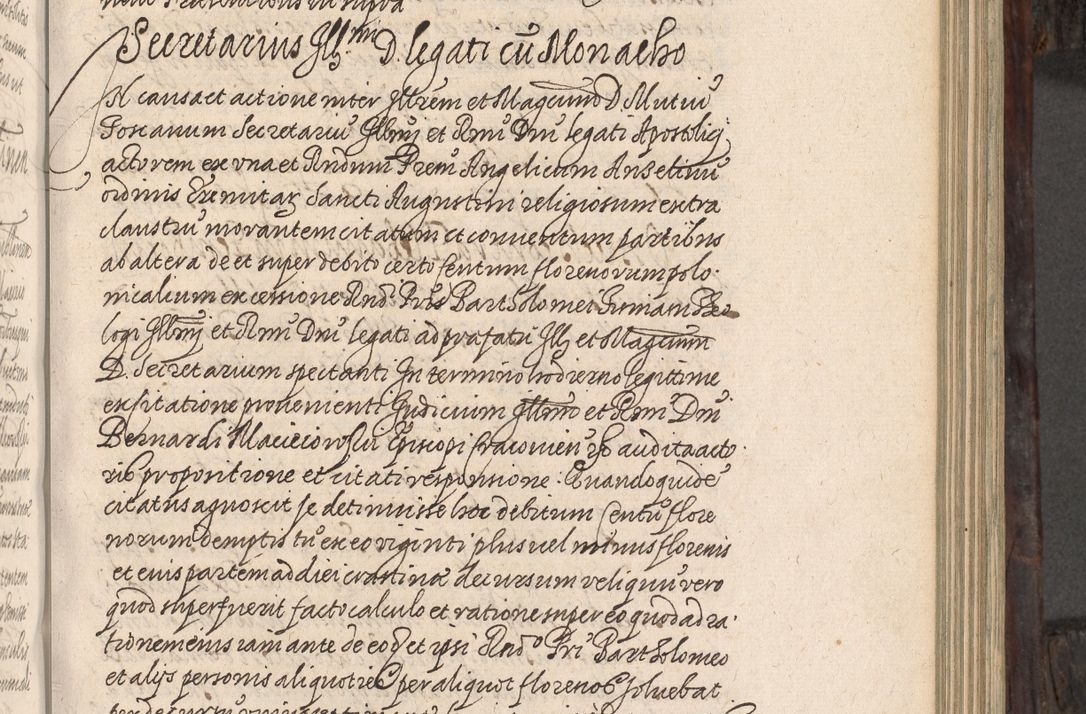 Zdjęcie nr 200 dla obiektu archiwalnego: Acta actorum, obligationum, inscriptionum, institutionum, erectionum, decretorum et generis eiusdem aliorum factorum et gestorum coram R. D. Bernardo Maciejowski, episcopo Cracoviensi per annnos 1603 - 1606 mensem Septembrem inclusive acticatorum.