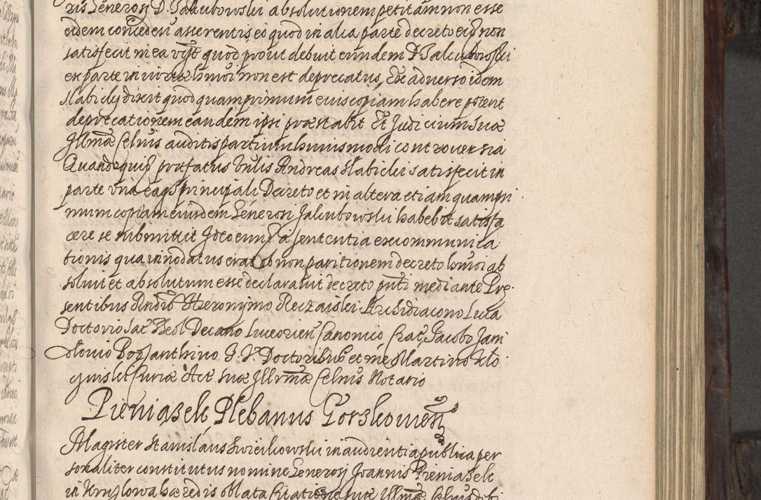 Zdjęcie nr 196 dla obiektu archiwalnego: Acta actorum, obligationum, inscriptionum, institutionum, erectionum, decretorum et generis eiusdem aliorum factorum et gestorum coram R. D. Bernardo Maciejowski, episcopo Cracoviensi per annnos 1603 - 1606 mensem Septembrem inclusive acticatorum.