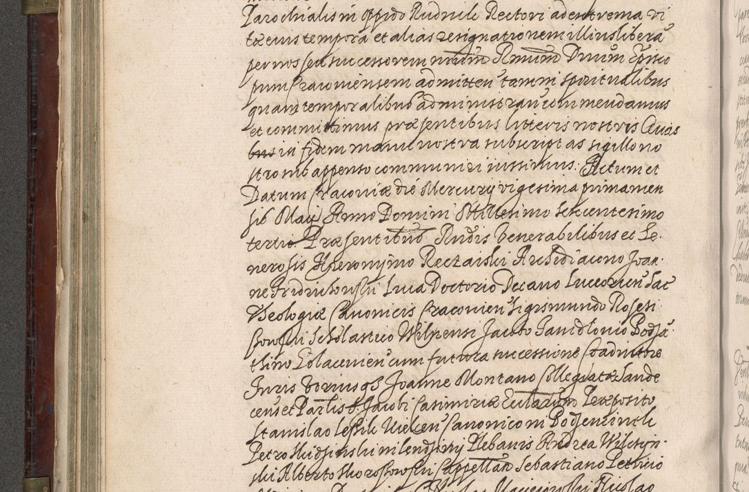 Zdjęcie nr 193 dla obiektu archiwalnego: Acta actorum, obligationum, inscriptionum, institutionum, erectionum, decretorum et generis eiusdem aliorum factorum et gestorum coram R. D. Bernardo Maciejowski, episcopo Cracoviensi per annnos 1603 - 1606 mensem Septembrem inclusive acticatorum.