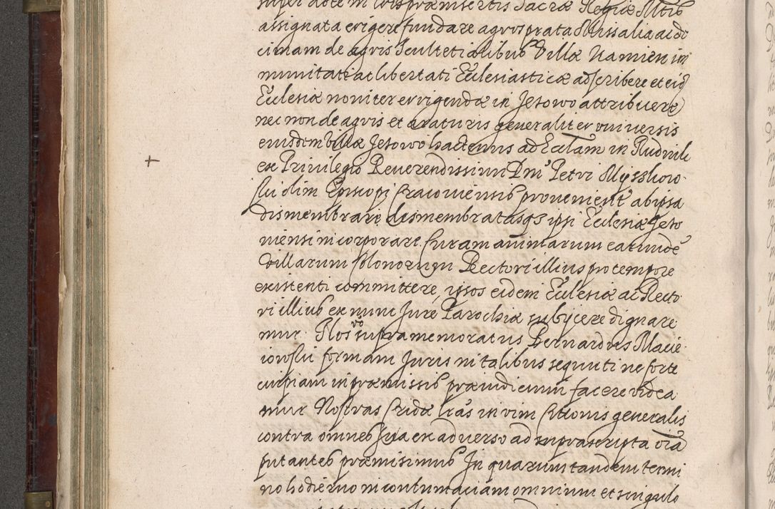 Zdjęcie nr 191 dla obiektu archiwalnego: Acta actorum, obligationum, inscriptionum, institutionum, erectionum, decretorum et generis eiusdem aliorum factorum et gestorum coram R. D. Bernardo Maciejowski, episcopo Cracoviensi per annnos 1603 - 1606 mensem Septembrem inclusive acticatorum.