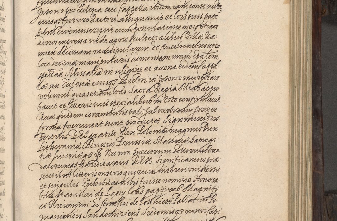 Zdjęcie nr 188 dla obiektu archiwalnego: Acta actorum, obligationum, inscriptionum, institutionum, erectionum, decretorum et generis eiusdem aliorum factorum et gestorum coram R. D. Bernardo Maciejowski, episcopo Cracoviensi per annnos 1603 - 1606 mensem Septembrem inclusive acticatorum.
