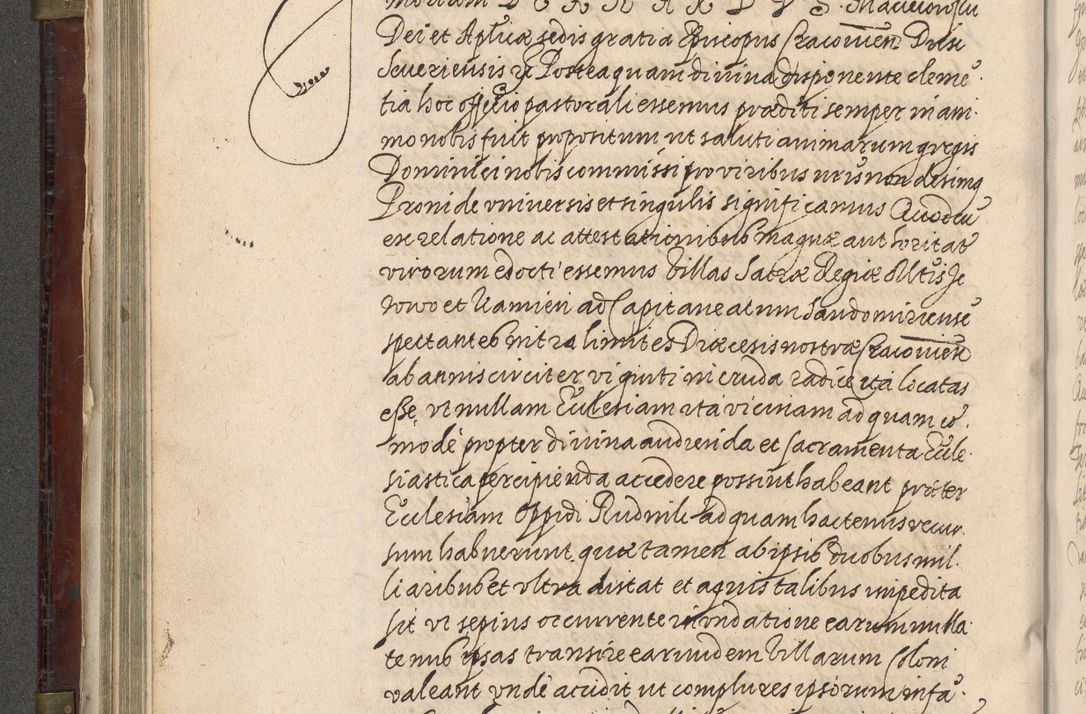 Zdjęcie nr 187 dla obiektu archiwalnego: Acta actorum, obligationum, inscriptionum, institutionum, erectionum, decretorum et generis eiusdem aliorum factorum et gestorum coram R. D. Bernardo Maciejowski, episcopo Cracoviensi per annnos 1603 - 1606 mensem Septembrem inclusive acticatorum.