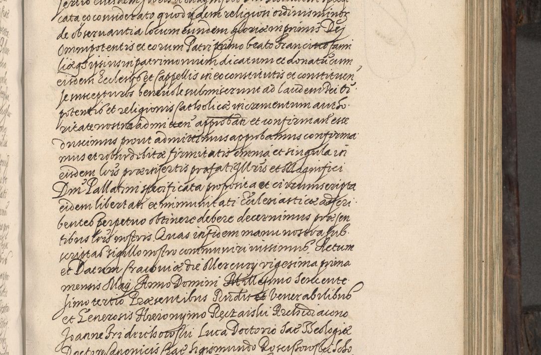 Zdjęcie nr 186 dla obiektu archiwalnego: Acta actorum, obligationum, inscriptionum, institutionum, erectionum, decretorum et generis eiusdem aliorum factorum et gestorum coram R. D. Bernardo Maciejowski, episcopo Cracoviensi per annnos 1603 - 1606 mensem Septembrem inclusive acticatorum.