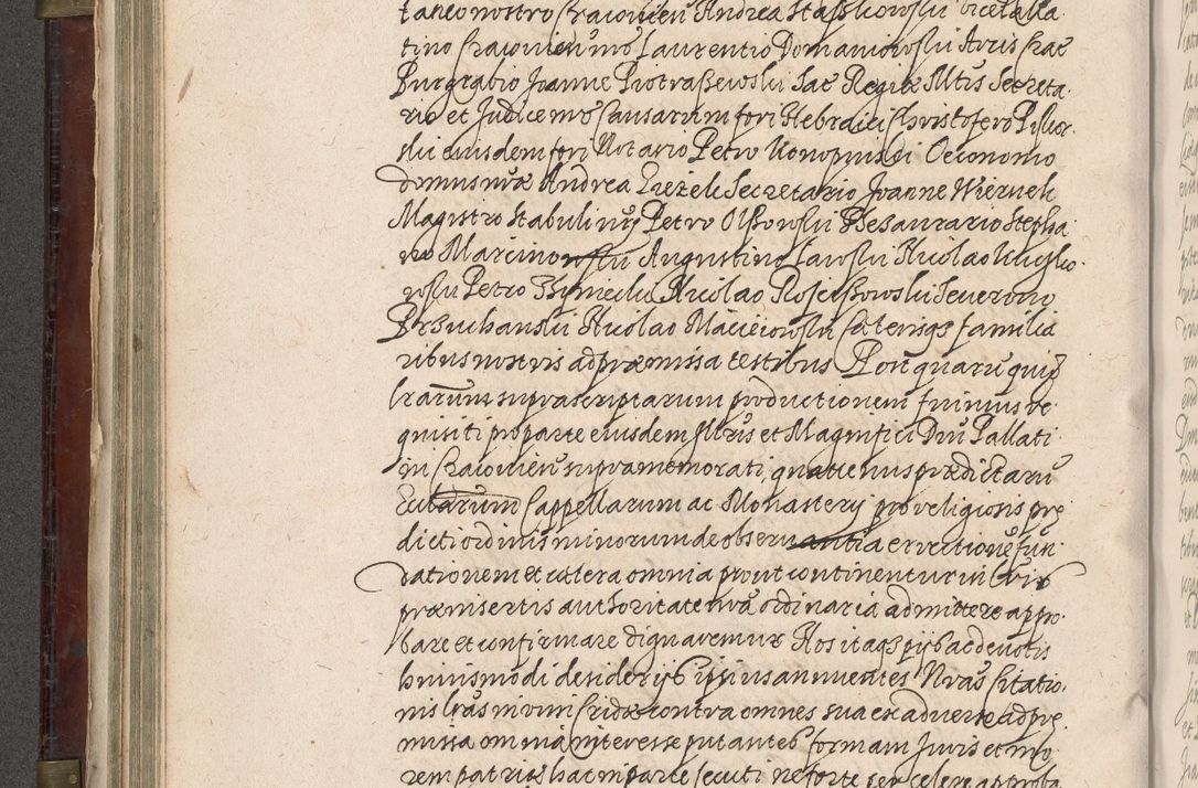 Zdjęcie nr 185 dla obiektu archiwalnego: Acta actorum, obligationum, inscriptionum, institutionum, erectionum, decretorum et generis eiusdem aliorum factorum et gestorum coram R. D. Bernardo Maciejowski, episcopo Cracoviensi per annnos 1603 - 1606 mensem Septembrem inclusive acticatorum.