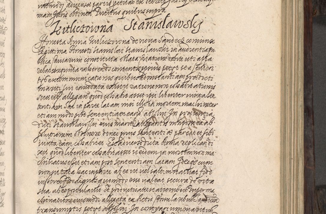 Zdjęcie nr 174 dla obiektu archiwalnego: Acta actorum, obligationum, inscriptionum, institutionum, erectionum, decretorum et generis eiusdem aliorum factorum et gestorum coram R. D. Bernardo Maciejowski, episcopo Cracoviensi per annnos 1603 - 1606 mensem Septembrem inclusive acticatorum.