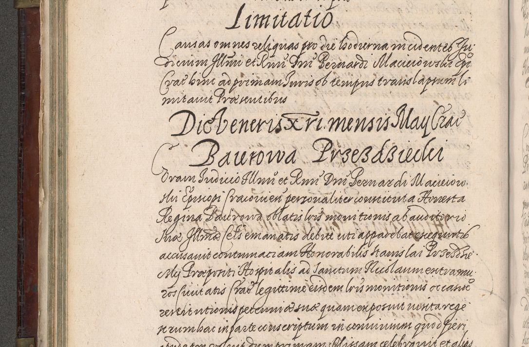 Zdjęcie nr 167 dla obiektu archiwalnego: Acta actorum, obligationum, inscriptionum, institutionum, erectionum, decretorum et generis eiusdem aliorum factorum et gestorum coram R. D. Bernardo Maciejowski, episcopo Cracoviensi per annnos 1603 - 1606 mensem Septembrem inclusive acticatorum.