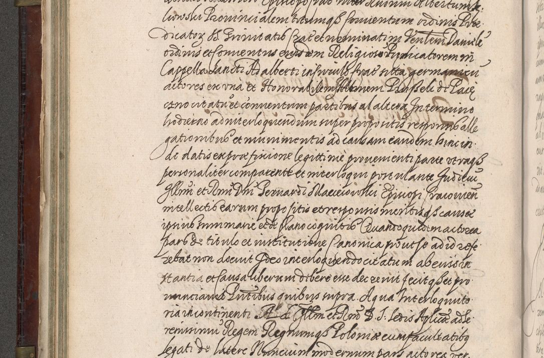 Zdjęcie nr 165 dla obiektu archiwalnego: Acta actorum, obligationum, inscriptionum, institutionum, erectionum, decretorum et generis eiusdem aliorum factorum et gestorum coram R. D. Bernardo Maciejowski, episcopo Cracoviensi per annnos 1603 - 1606 mensem Septembrem inclusive acticatorum.