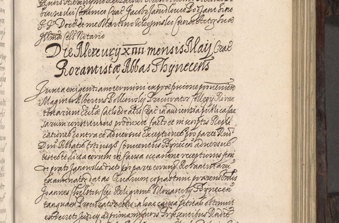 Zdjęcie nr 164 dla obiektu archiwalnego: Acta actorum, obligationum, inscriptionum, institutionum, erectionum, decretorum et generis eiusdem aliorum factorum et gestorum coram R. D. Bernardo Maciejowski, episcopo Cracoviensi per annnos 1603 - 1606 mensem Septembrem inclusive acticatorum.