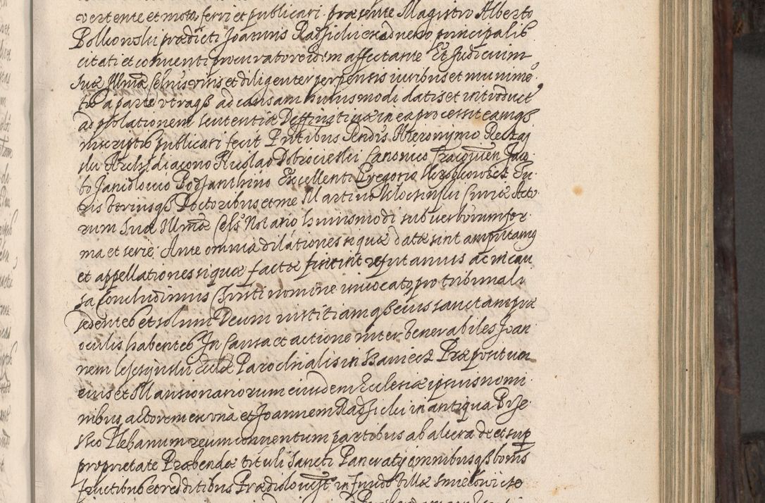 Zdjęcie nr 160 dla obiektu archiwalnego: Acta actorum, obligationum, inscriptionum, institutionum, erectionum, decretorum et generis eiusdem aliorum factorum et gestorum coram R. D. Bernardo Maciejowski, episcopo Cracoviensi per annnos 1603 - 1606 mensem Septembrem inclusive acticatorum.