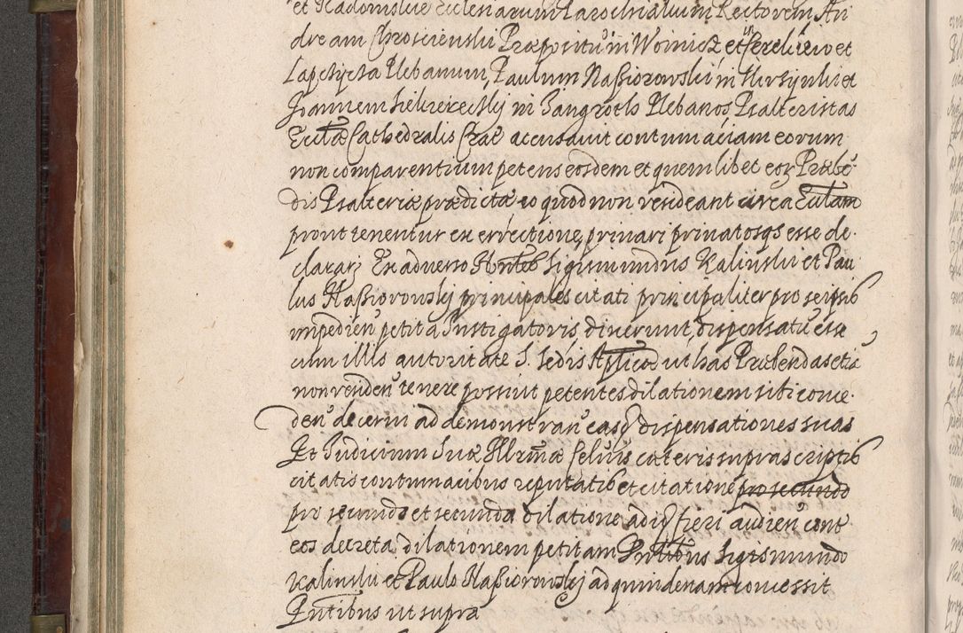 Zdjęcie nr 159 dla obiektu archiwalnego: Acta actorum, obligationum, inscriptionum, institutionum, erectionum, decretorum et generis eiusdem aliorum factorum et gestorum coram R. D. Bernardo Maciejowski, episcopo Cracoviensi per annnos 1603 - 1606 mensem Septembrem inclusive acticatorum.