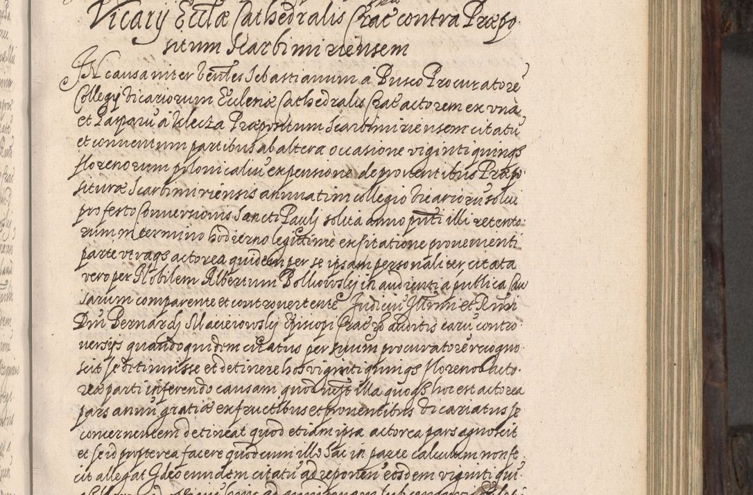 Zdjęcie nr 154 dla obiektu archiwalnego: Acta actorum, obligationum, inscriptionum, institutionum, erectionum, decretorum et generis eiusdem aliorum factorum et gestorum coram R. D. Bernardo Maciejowski, episcopo Cracoviensi per annnos 1603 - 1606 mensem Septembrem inclusive acticatorum.